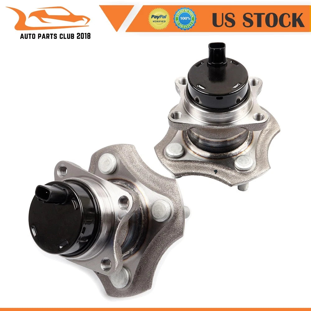 2X Rear Wheel Hub Bearing for Toyota Echo (2000–2005) Scion xA xB (2004–2006) w/ ABS