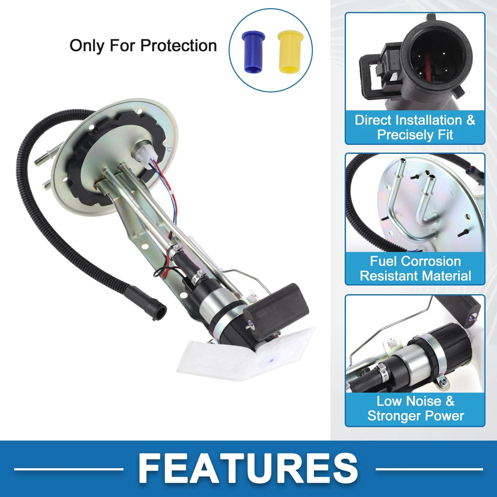 Electric Fuel Pump Assembly No.E2237S for Ford F-150 F-250 (1999–2003)