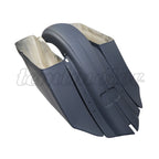 GFRP Stretched Saddle Bags & Rear Fender for Harley Touring Baggers (2014–2024)