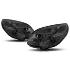 Set of 6 Clear Chrome LED Side Marker Lights for Truck Trailer