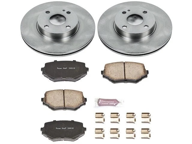 Front Brake Pad and Rotor Kit for Mazda Miata (1994–1997, 1999–2005) BZ759GX