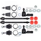 Set of 10 Ball Joints and Tie Rods for Dodge Ram 1500 (2006–2010)
