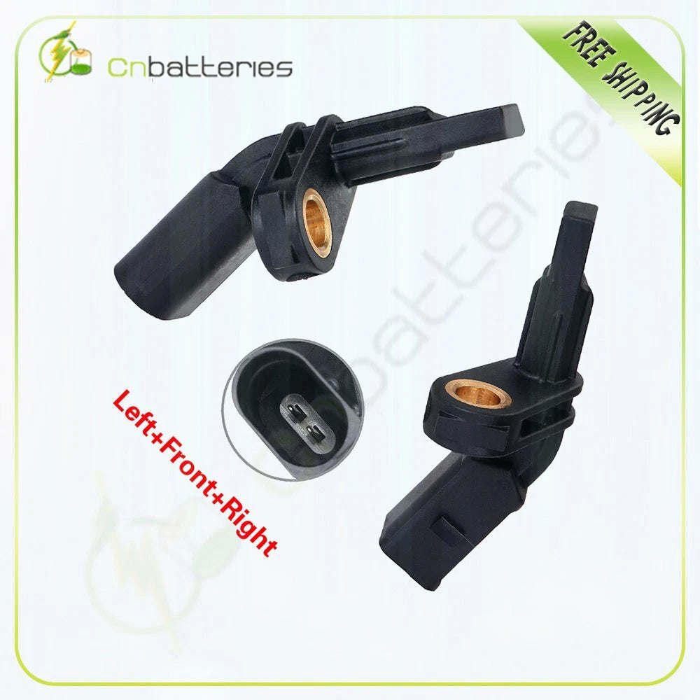 Pair of ABS Wheel Speed Sensors for Volkswagen Tiguan Beetle (2008–2018)