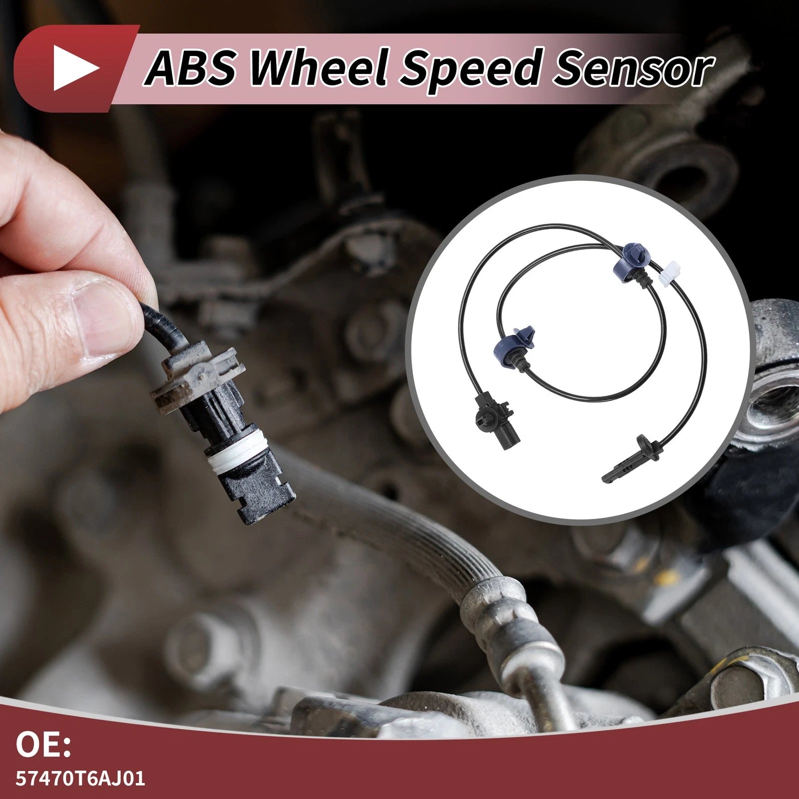 ABS Wheel Speed Sensor No. 57470T6AJ01 for Honda Odyssey (2018)