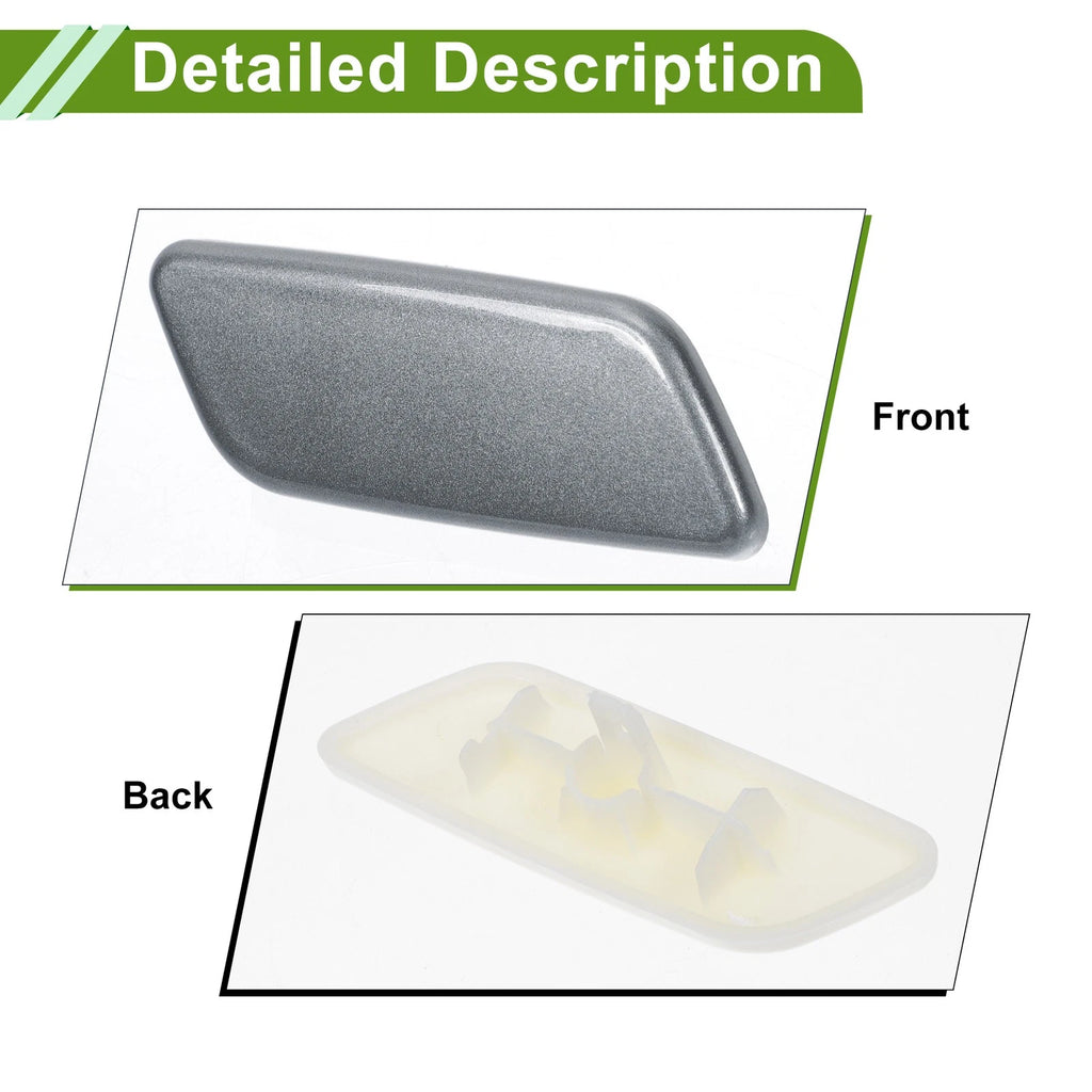 Front Right Washer Nozzle Cover Cap for Toyota Prado (2012–2015) 8504460180 Gray