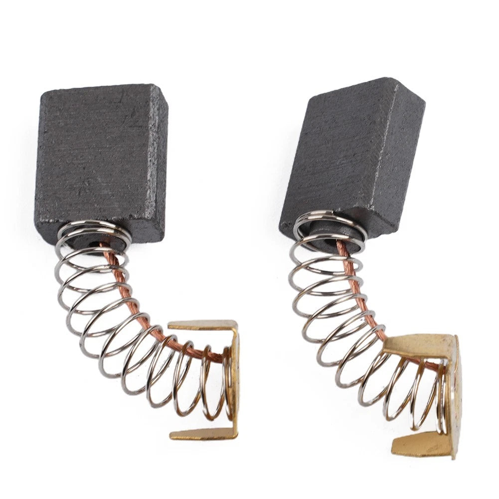 2X Carbon Brushes for Electric Motors 16mm x 13mm x 6mm