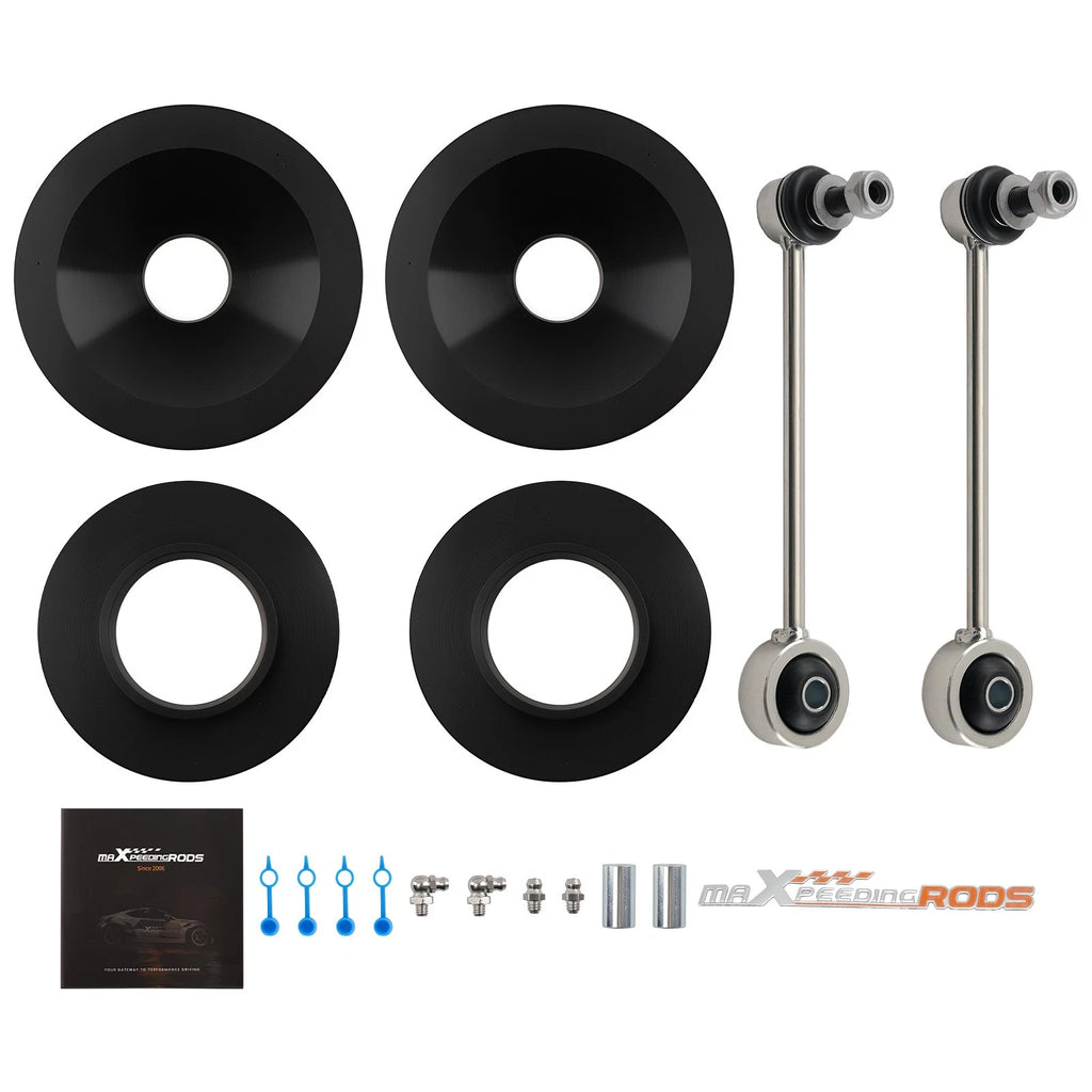 2" Front 1" Rear Lift Spacers for Jeep Wrangler JK (2007–2018)
