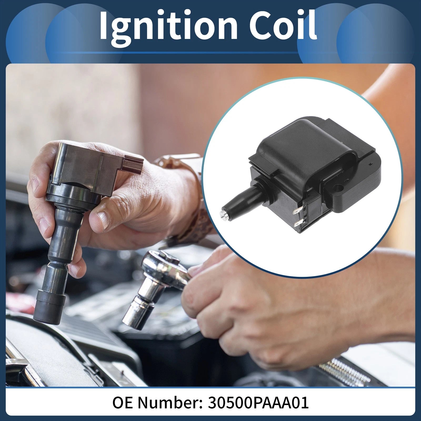Ignition Coil Pack No. 30500PAAA01 for Honda Prelude (1987–1992)