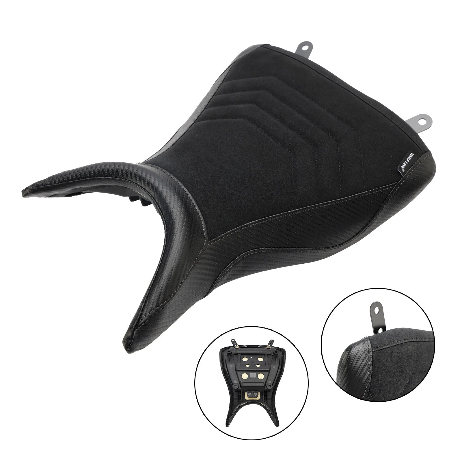 Front Raider Seat Driver Cushion Pu for Yamaha MT-03 YZF-R3 (2015–2023)