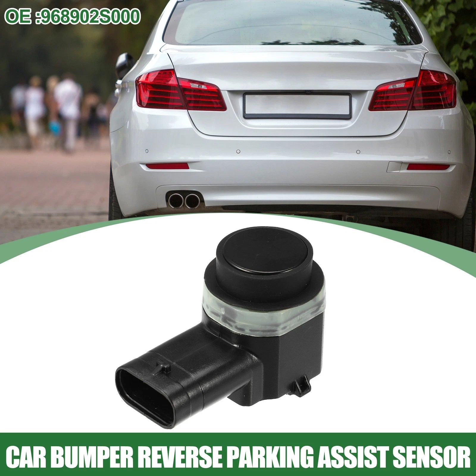 Rear Bumper Park Assist Object Sensor for Hyundai Santa Fe (2013–2018) No. 968902S000