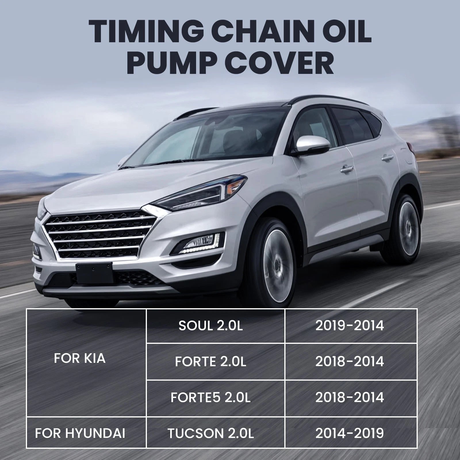 Oil Pump Cover Timing Chain for Hyundai Tucson (2014–2019)