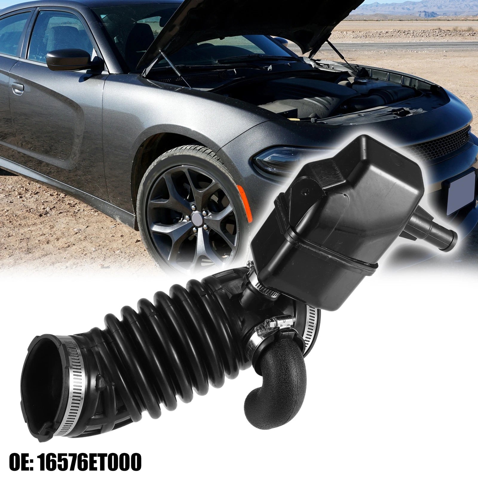 Air Intake Tube Hose Replacement No. 16576ET000 for Nissan Sentra (2000–2006)