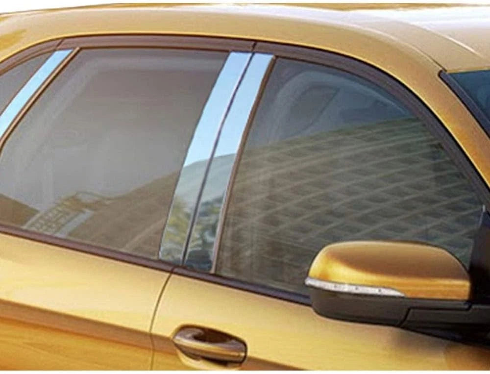 4pc. Luxury FX Stainless Steel Pillar Post Trim for 2015-2022 Ford Edge 4DR