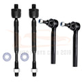 Set of 4 Front Steering Kit Tie Rod Ends for Nissan Murano (2003–2004)