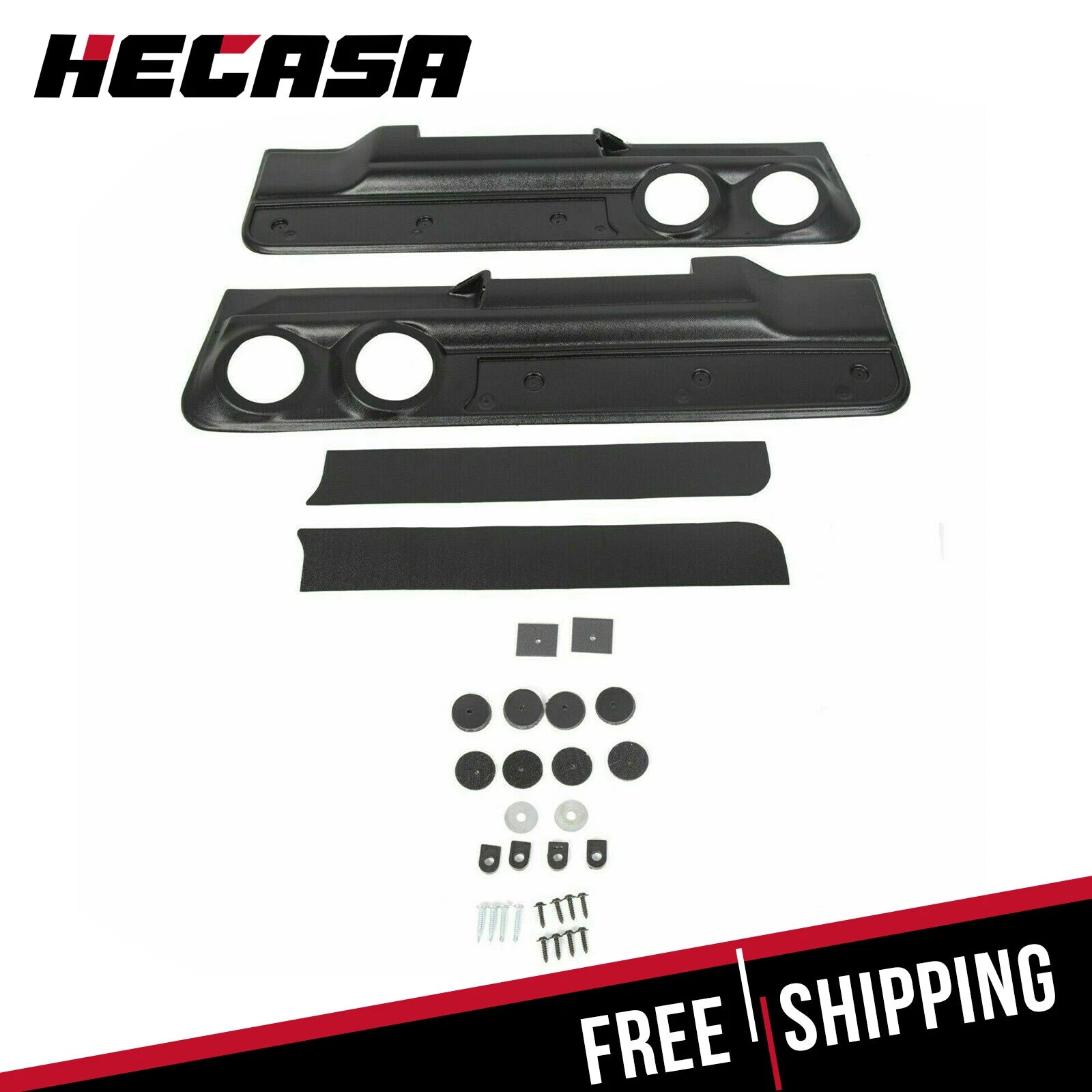 2X Speaker Door Panel Set for Monte Carlo Malibu El Camino Cutlass Regal (1978–1988)