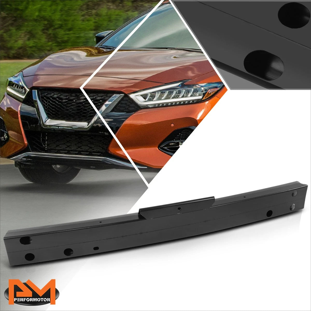 Front Bumper Reinforcement Impact Absorber for Nissan Maxima (2009–2021)