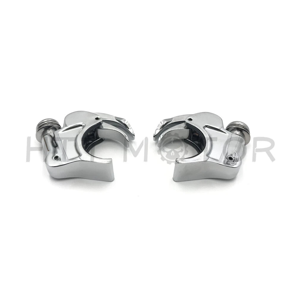 HTTMT Windshield Clamps 39mm for Harley Dyna Sportster