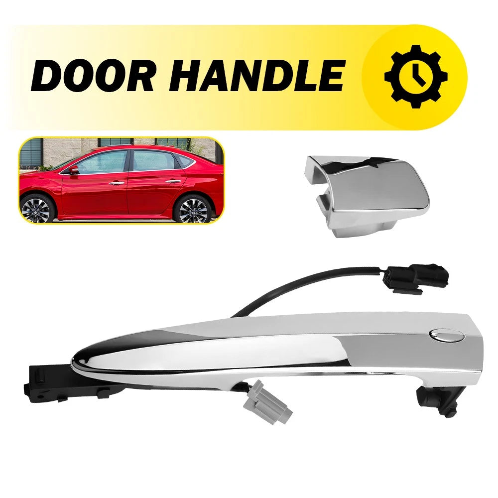 Outside Rear Driver Door Handle for Nissan Murano Maxima Sentra (2009–2019)