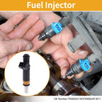 Fuel Injector No.7506924 for BMW 7 Series E65 V8 (2002–2003)