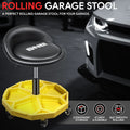 Adjustable Height Rolling Work Stool Chair for Mechanics (350 lbs Capacity)