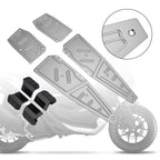 Footboard Foot Rest Pad Peg Plate for Aprilia SR GT200 SR GT125 (2022–2023)