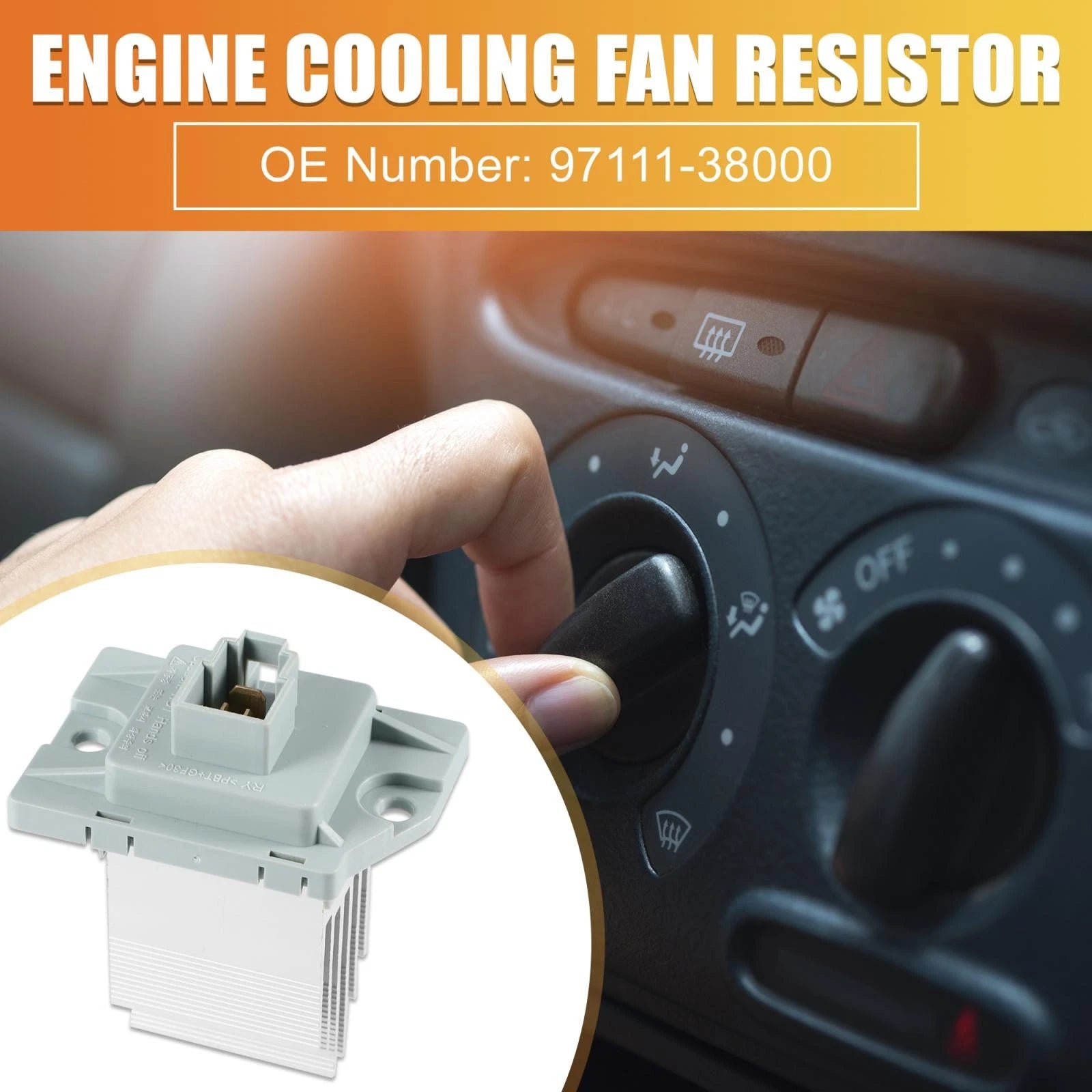 Blower Motor Resistor for Kia Optima Sorento (2003–2006) 97111-38000
