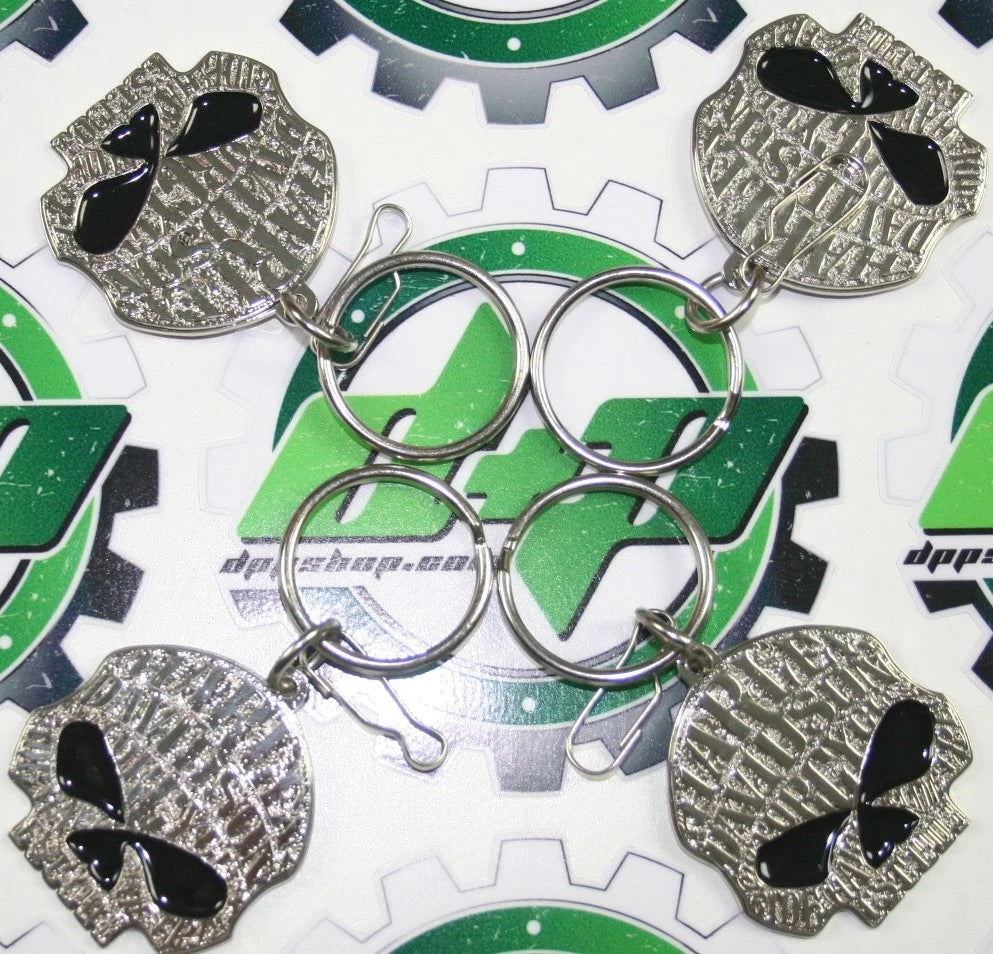 Set of 4 Harley Davidson Keychain Fob Clips for Motorcycle