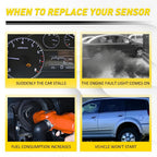 2X Crankshaft Position Sensor for Mitsubishi Montero Sport (1997–2004)