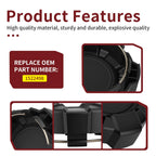 Black Rim Center Cap for Polaris General 1000 (2016-2025)