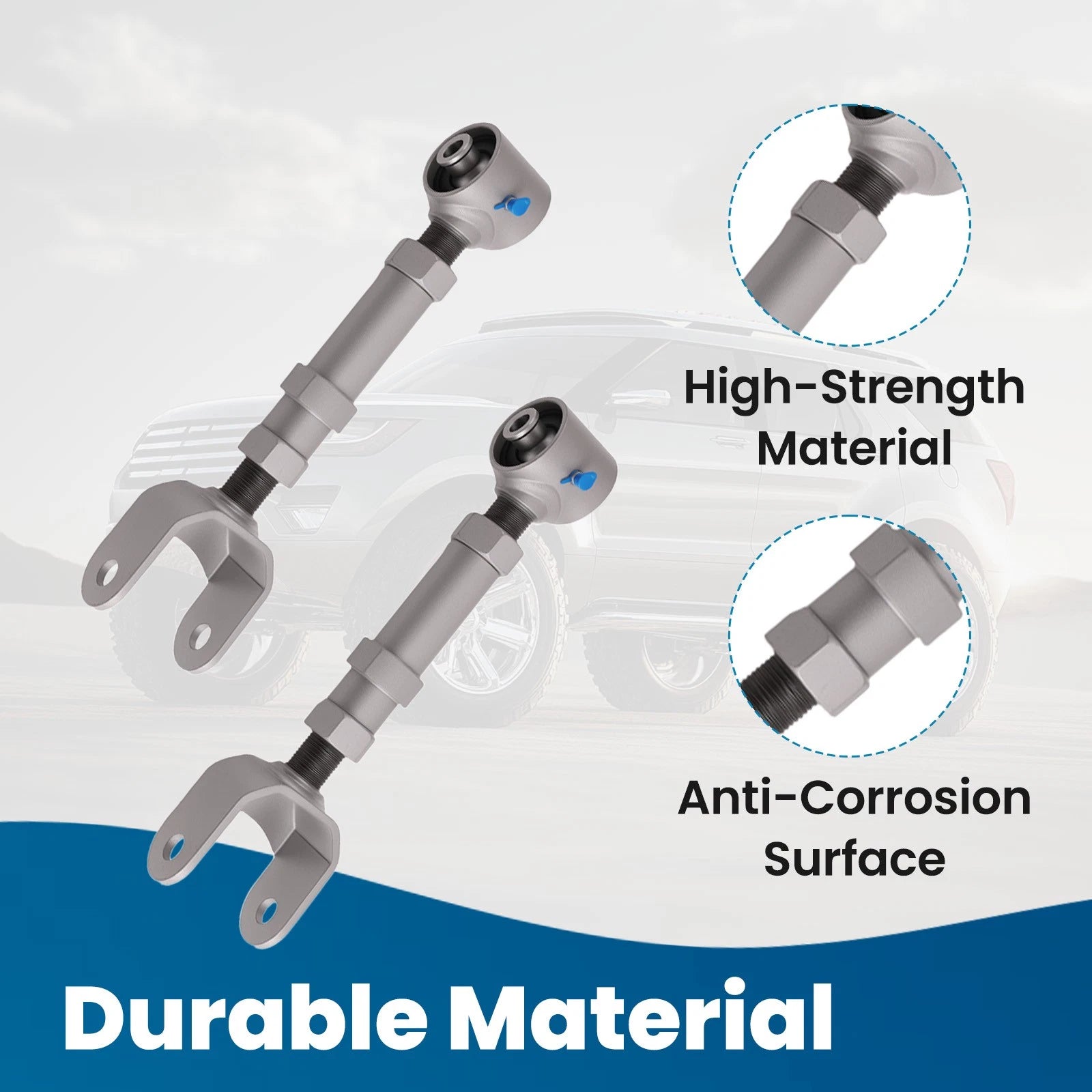 Adjustable Rear Control Trailing Arms for GM A Body (1967–1972)