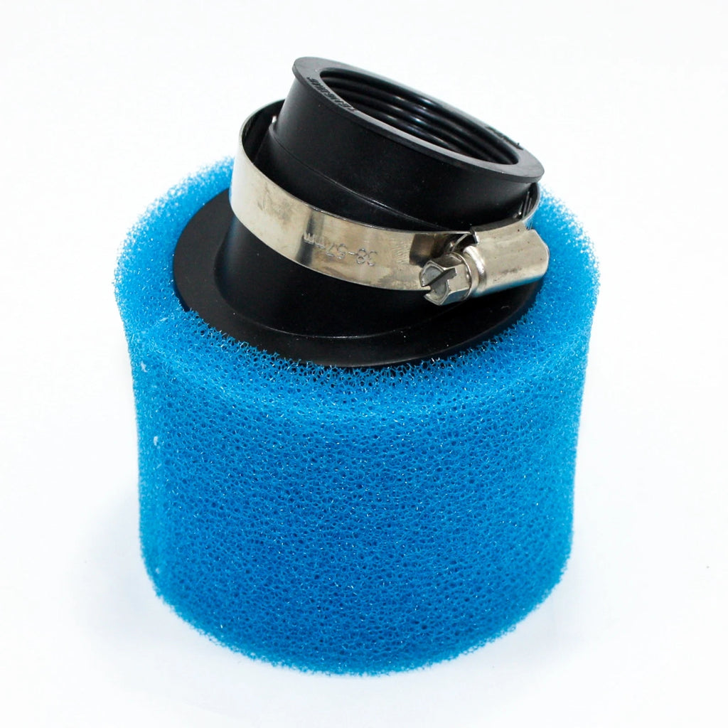 Foam Air Filter Pod for PIT Quad Dirt Bike ATV Buggy (41mm 42mm) - Blue