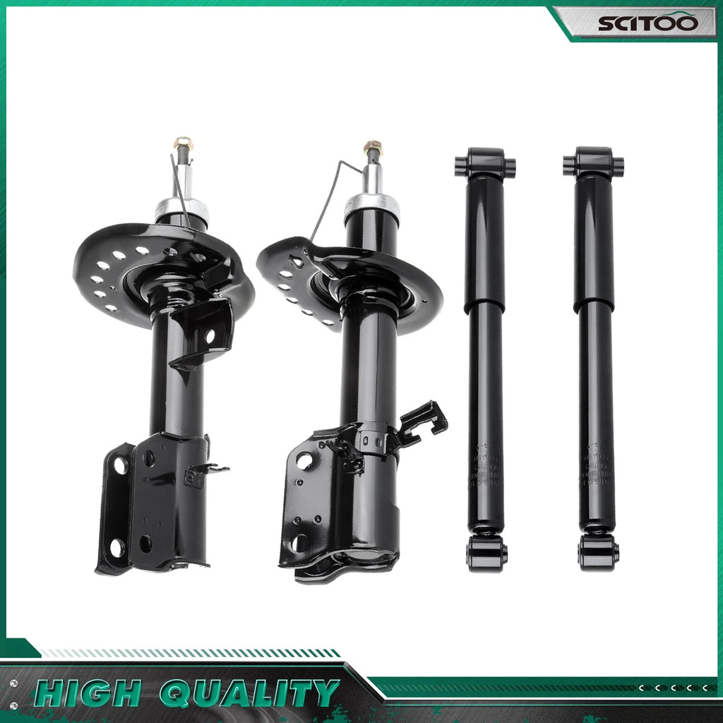 Set of 4 Front Rear Shocks Struts for Nissan Sentra (2007–2012)