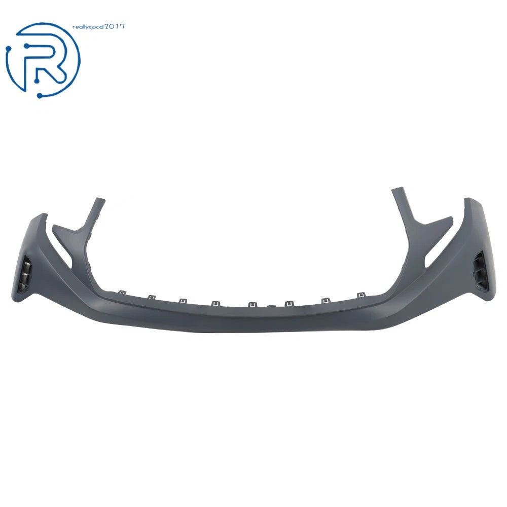 Front Upper Bumper Cover for GMC Sierra 1500 (2022-2024) Gray Plastic