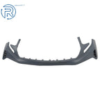 Front Upper Bumper Cover for GMC Sierra 1500 (2022-2024) Gray Plastic
