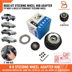 N-8 Bosskit Steering Wheel Hub for Nissan Navara D22, Cefiro A32 A33, Sunny Neo (2001-2006)
