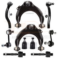 Set of 10 Front Upper Control Arms Tie Rods for Acura TSX (2004–2008)