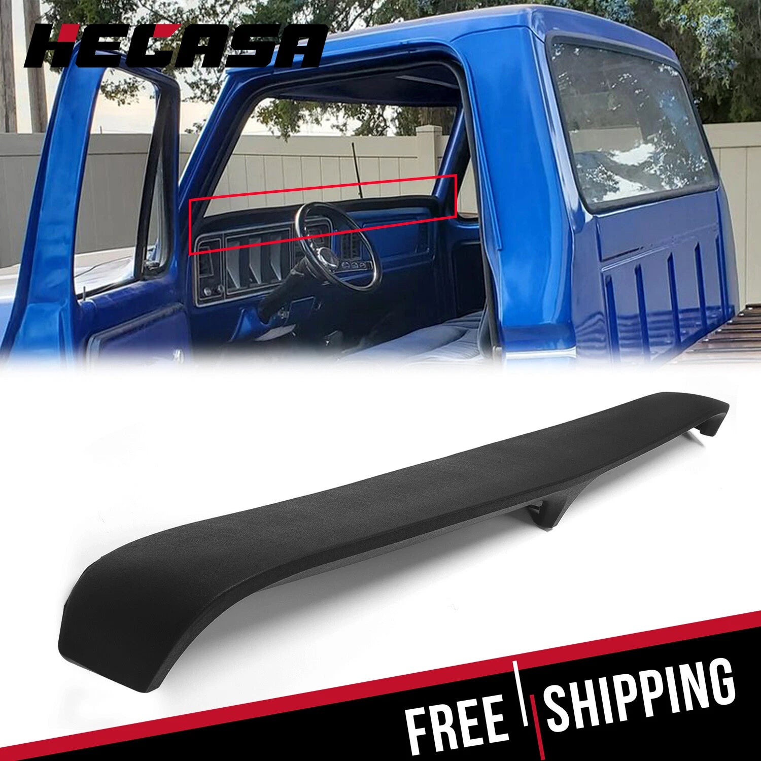 Dash Pad Cover for Ford Truck F100 F150 F250 F350 (1973–1979)