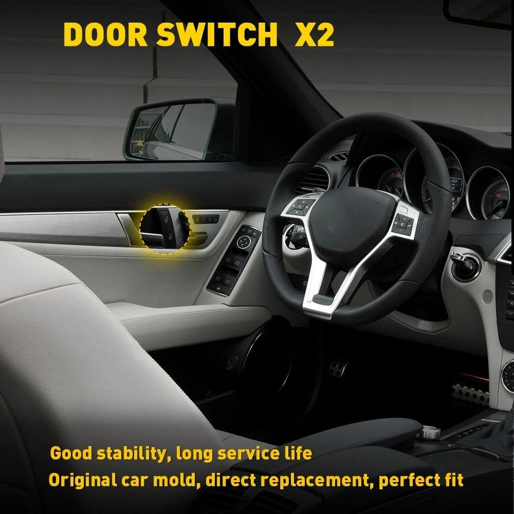 Door Lock Switch Button for Mercedes Benz W204 W212 (2008–2018)