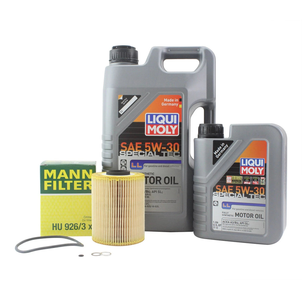 6L Liqui Moly Special Tec LL 5W-30 Oil Change Kit for BMW M50/M50TU (1990–1995)