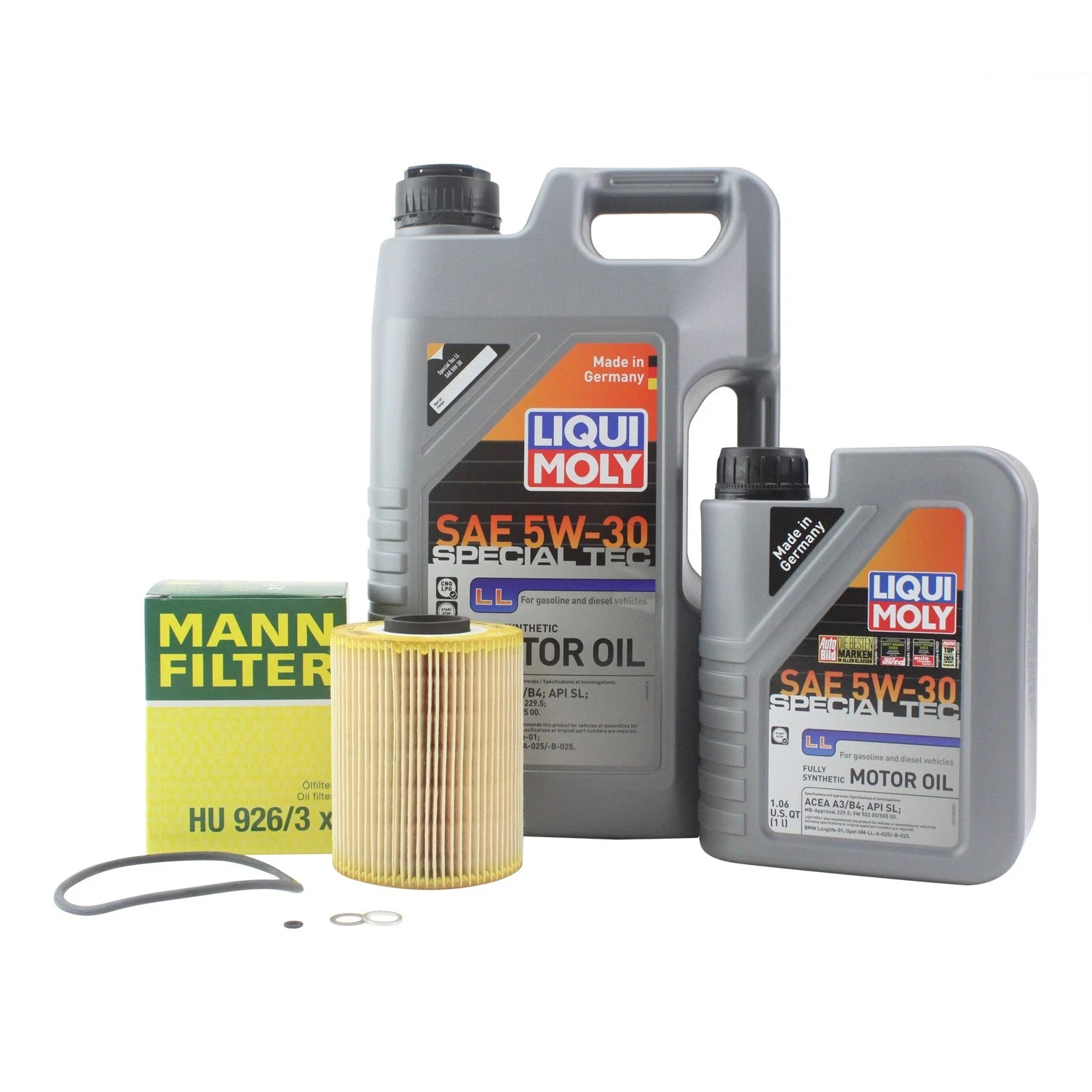 6L Liqui Moly Special Tec LL 5W-30 Oil Change Kit for BMW M50/M50TU (1990–1995)