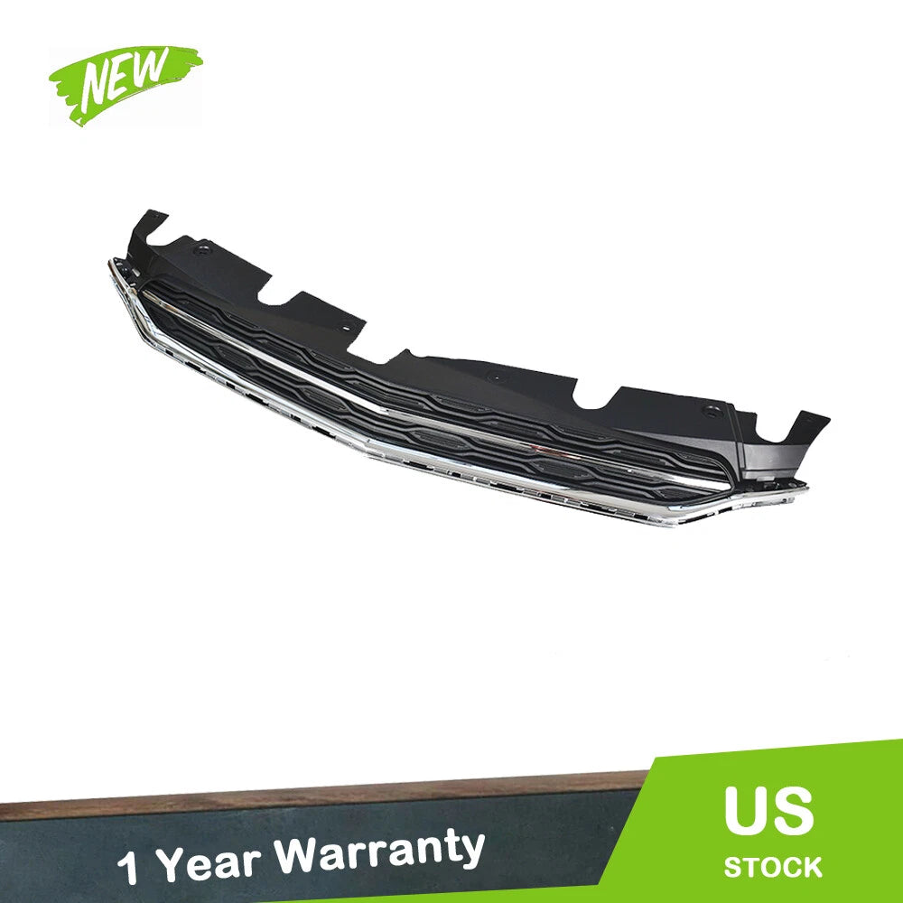 Black Chrome Front Upper Hood Grille for Chevrolet Equinox (2016–2017)