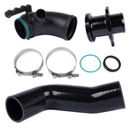 Turbo Inlet Elbow + Air Intake Muffler Delete + Silicone Hose for VW Golf MK7 (2015–2021)