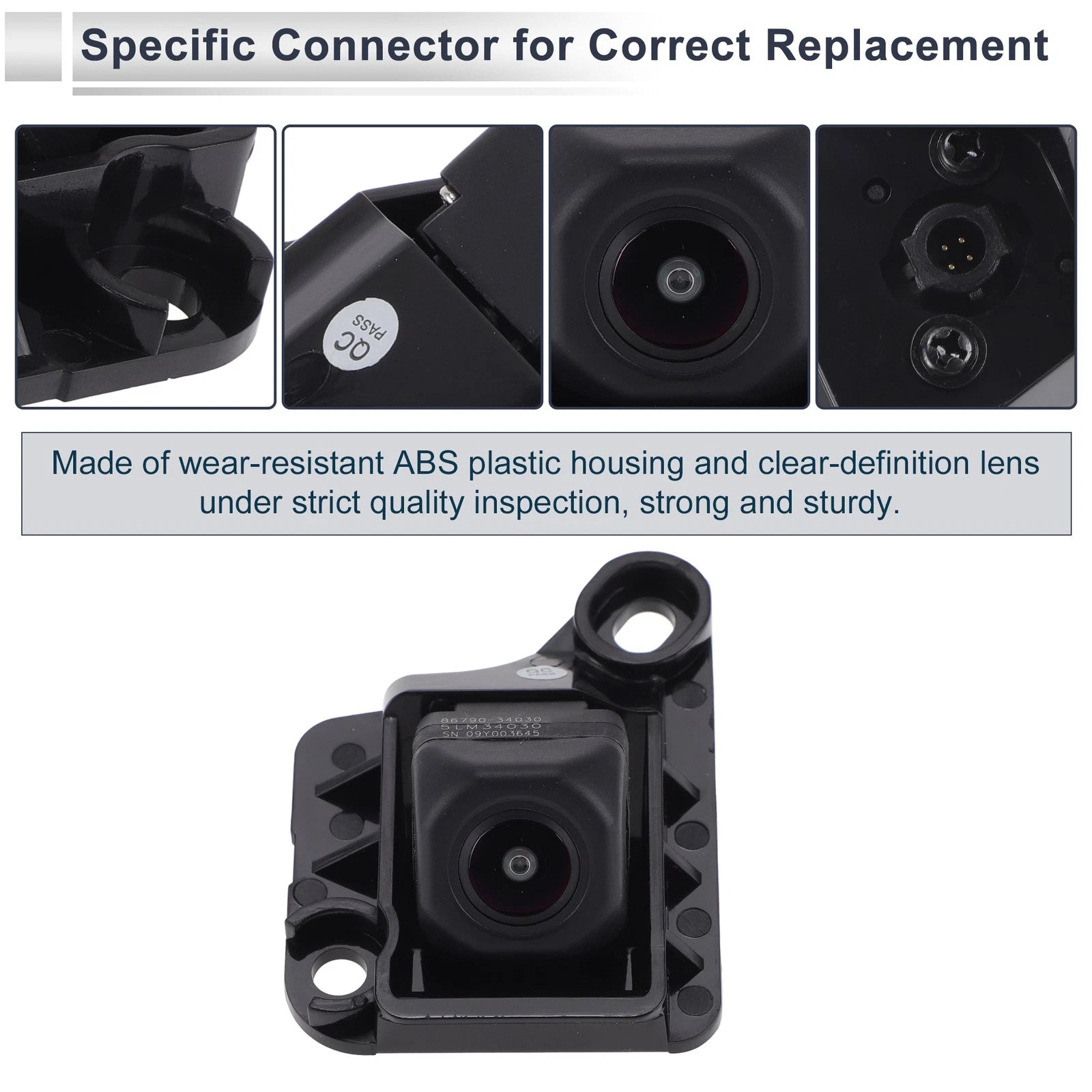 Rear View Camera for Toyota Tundra (2010–2013) 120-180 Degree