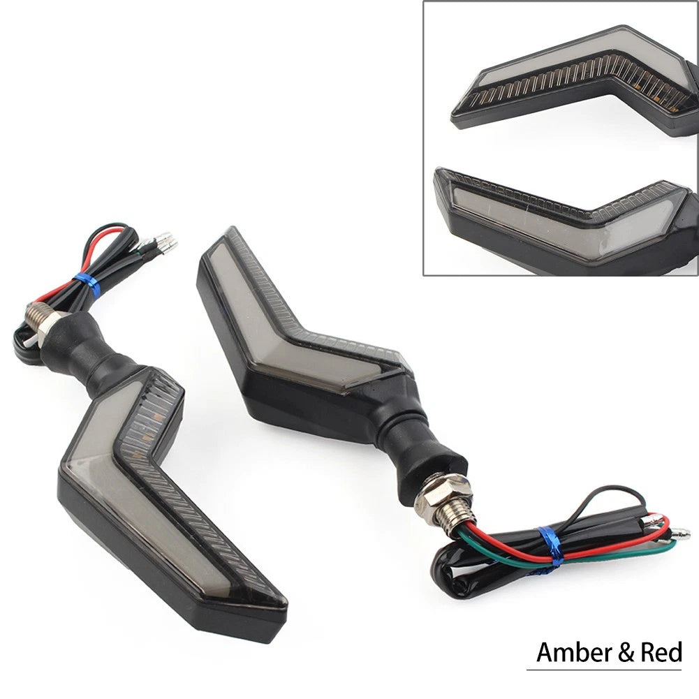 2X LED Turn Signal Lights for Honda Motorcycle