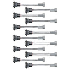 Set of 12 Injector PnP Adapters EV1 Bosch to Denso Male Wired