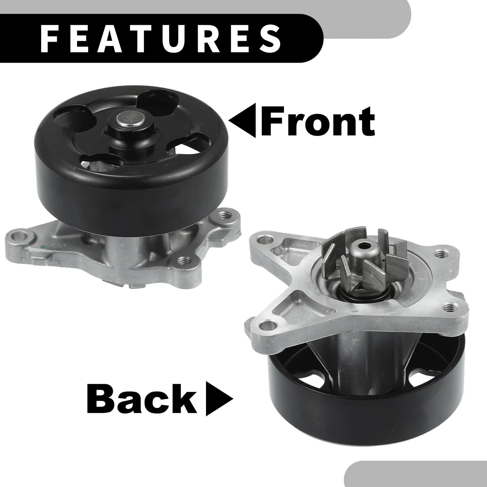 Water Pump with Gasket Kit for Chevrolet City Express (2015–2018) No.21010ET025