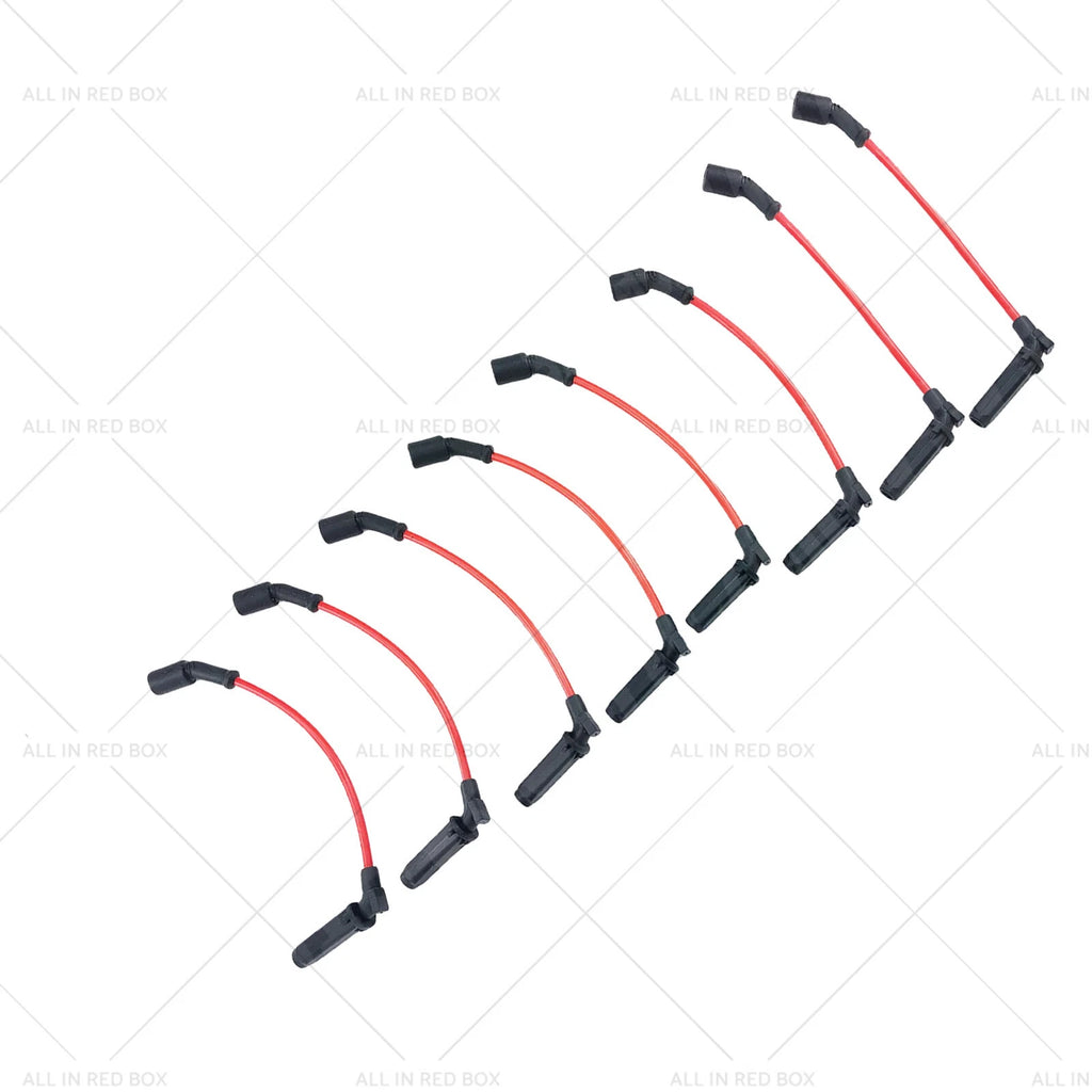 8x Silicone Plug Leads for Holden Commodore VE VF LS3 V8 6.2L (2006–2017)