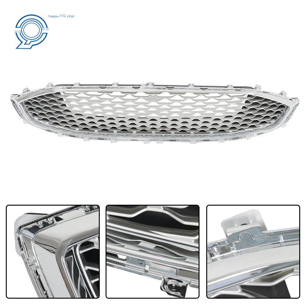 Front Upper & Lower Grill with Fog Lights for Ford Fusion (2019-2020)