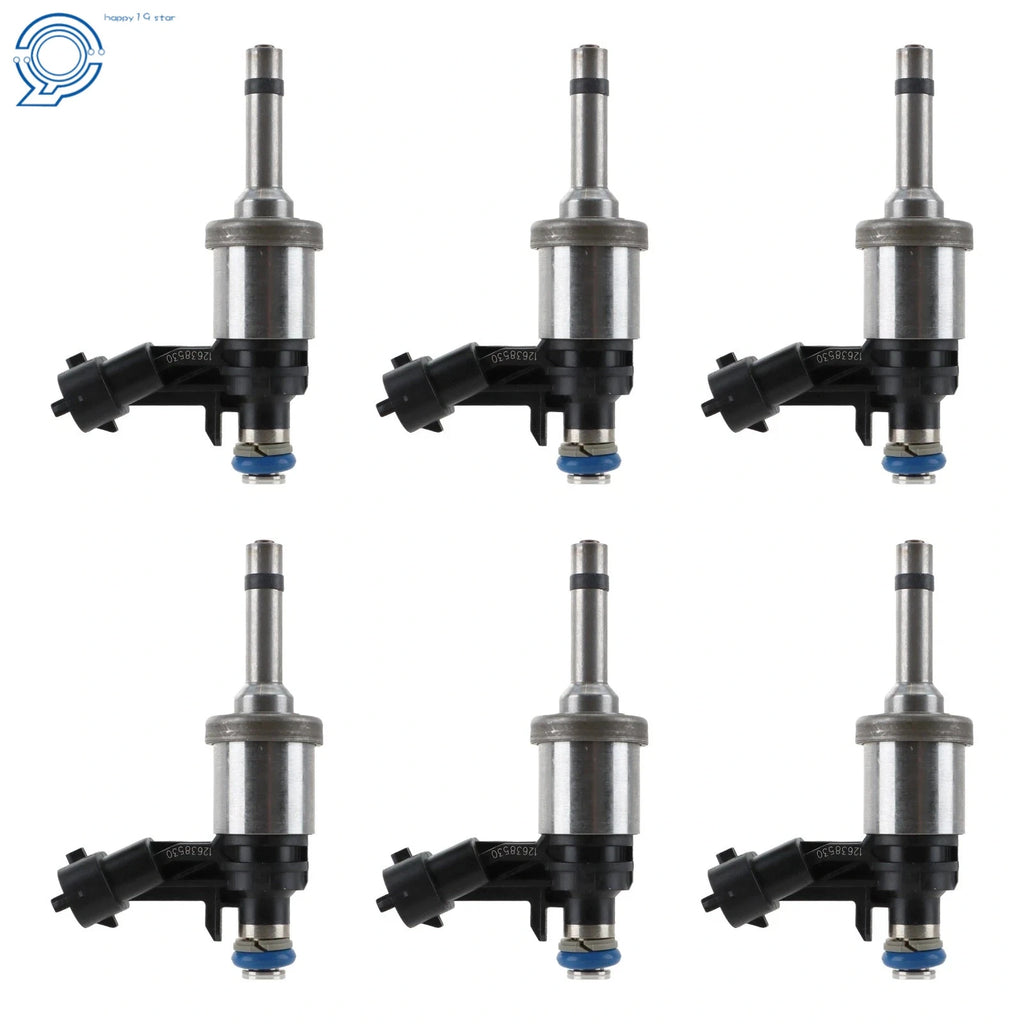 Set of 6 Fuel Injectors for Buick Enclave (2009–2011) 3.6L V6