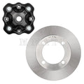 Front Wheel Hub & Disc Rotor for Suzuki Eiger 400, Vinson 500 (2002–2007)